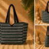 Handcrafted Cotton Tote Bag | Handloom Jute & Pure Cotton