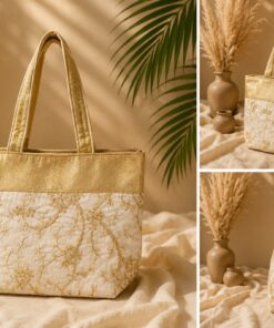 Handcrafted Embroidered Potli Bag | Zari & Zardozi Festive Handbag
